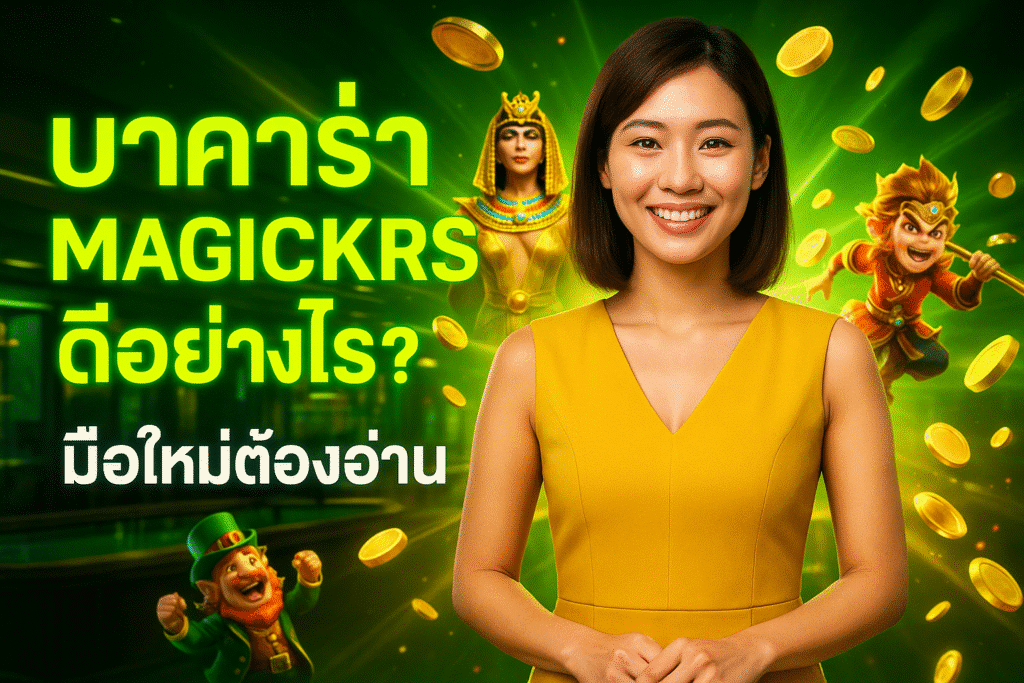 บาคาร่า MAGICKRS ดียังไง? มือใหม่ต้องอ่าน