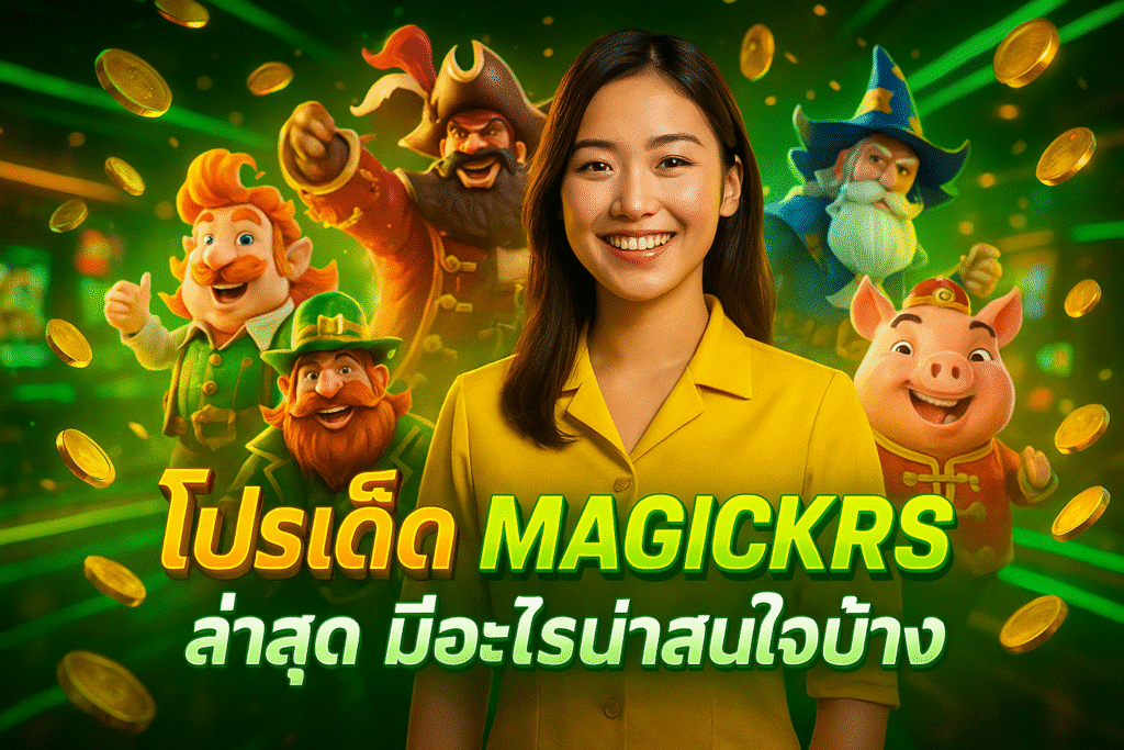โปรเด็ด MAGICKRS ล่าสุด มีอะไรน่าสนใจบ้าง