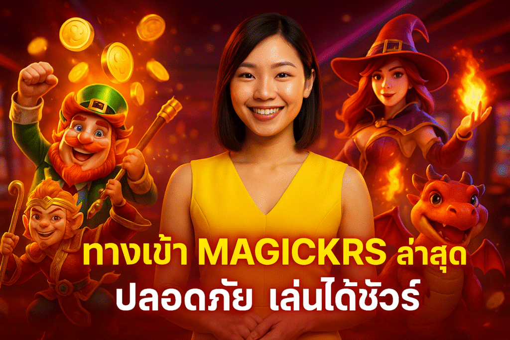ทางเข้า MAGICKRS ล่าสุด ปลอดภัย เล่นได้ชัวร์